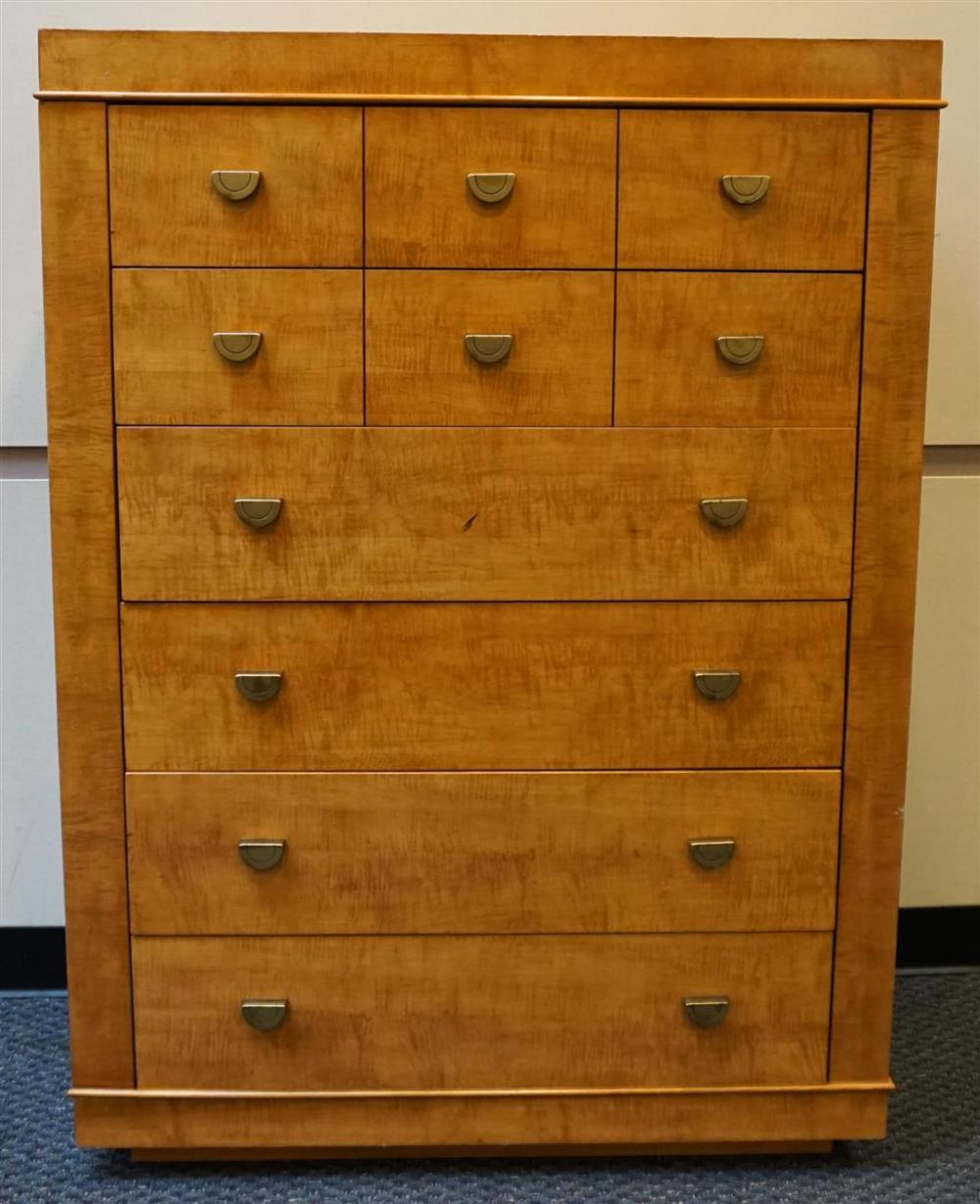 LANE MID-CENTURY MAPLE CHEST OF