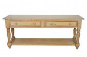 LANE PINE SIDEBOARDstamped "La