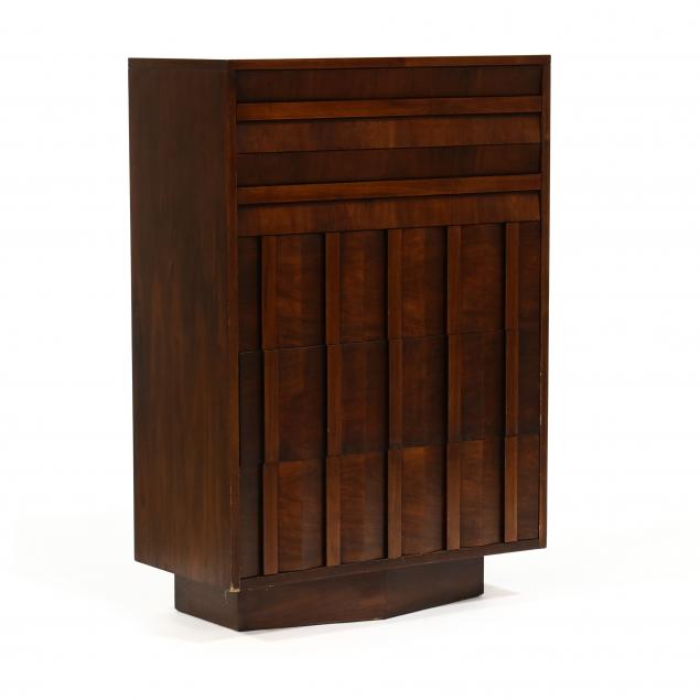 LANE, RARE CHEVRON LINE SEMI-TALL