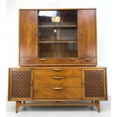 LANE Two Part Credenza with Ch