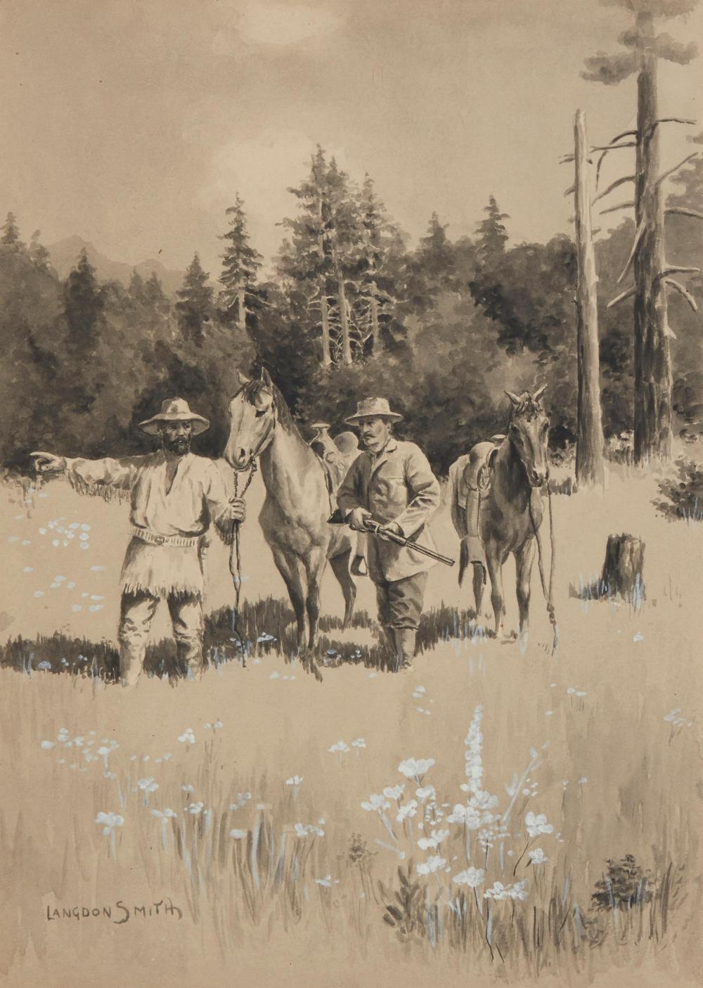 LANGDON SMITH, (1870-1959, LOS