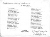Langston Hughes, autographed p