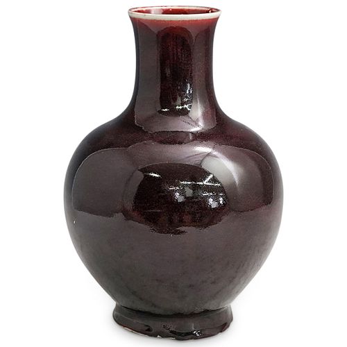 LANGYAO PORCELAIN GLAZED OXBLOOD