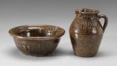 Lanier Meaders bowl, pitcher,