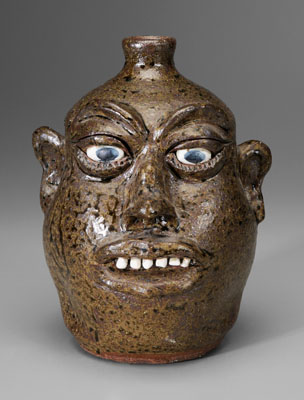 Lanier Meaders Face Jug Georgia,