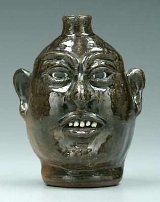 Lanier Meaders face jug (White