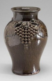 Lanier Meaders grape jar, alka