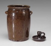 Lanier Meaders jar, candle hol