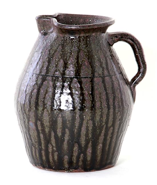 Lanier Meaders stoneware pitcher
