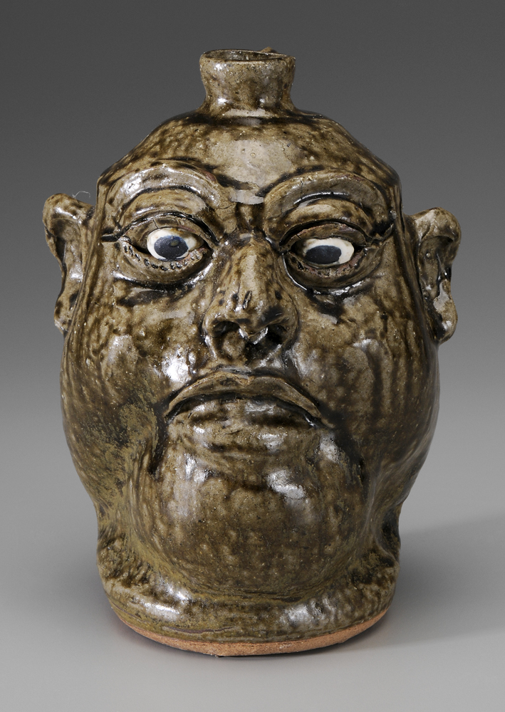 Lanier Meaders Toothless Face Jug