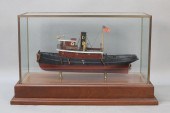 LANNAN SHIP MODEL OF STEAMSHIP