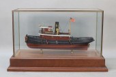 LANNAN SHIP MODEL OF STEAMSHIP