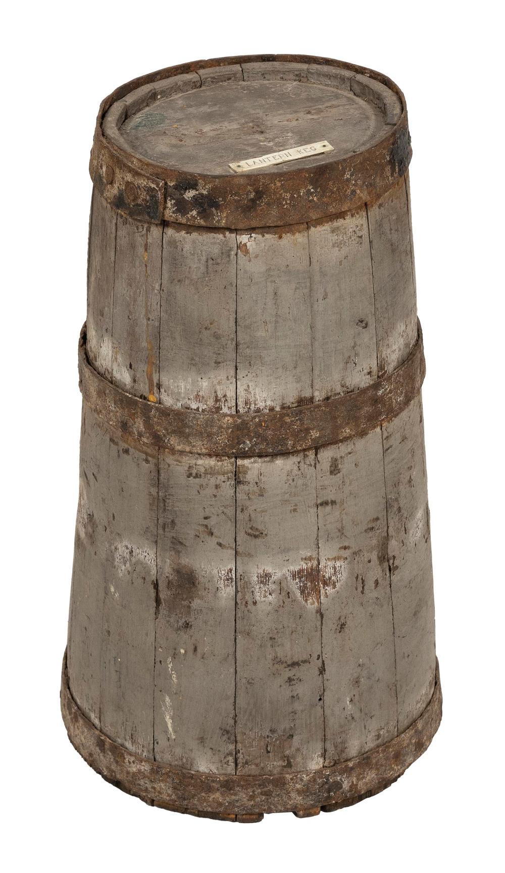 LANTERN KEG 19TH CENTURY HEIGHT