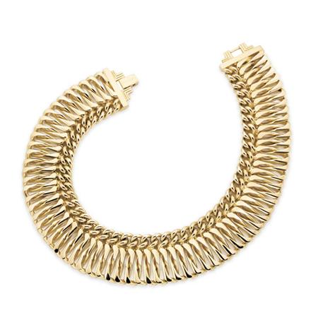 Lanvin Gilt-Metal Chain Link Collar
