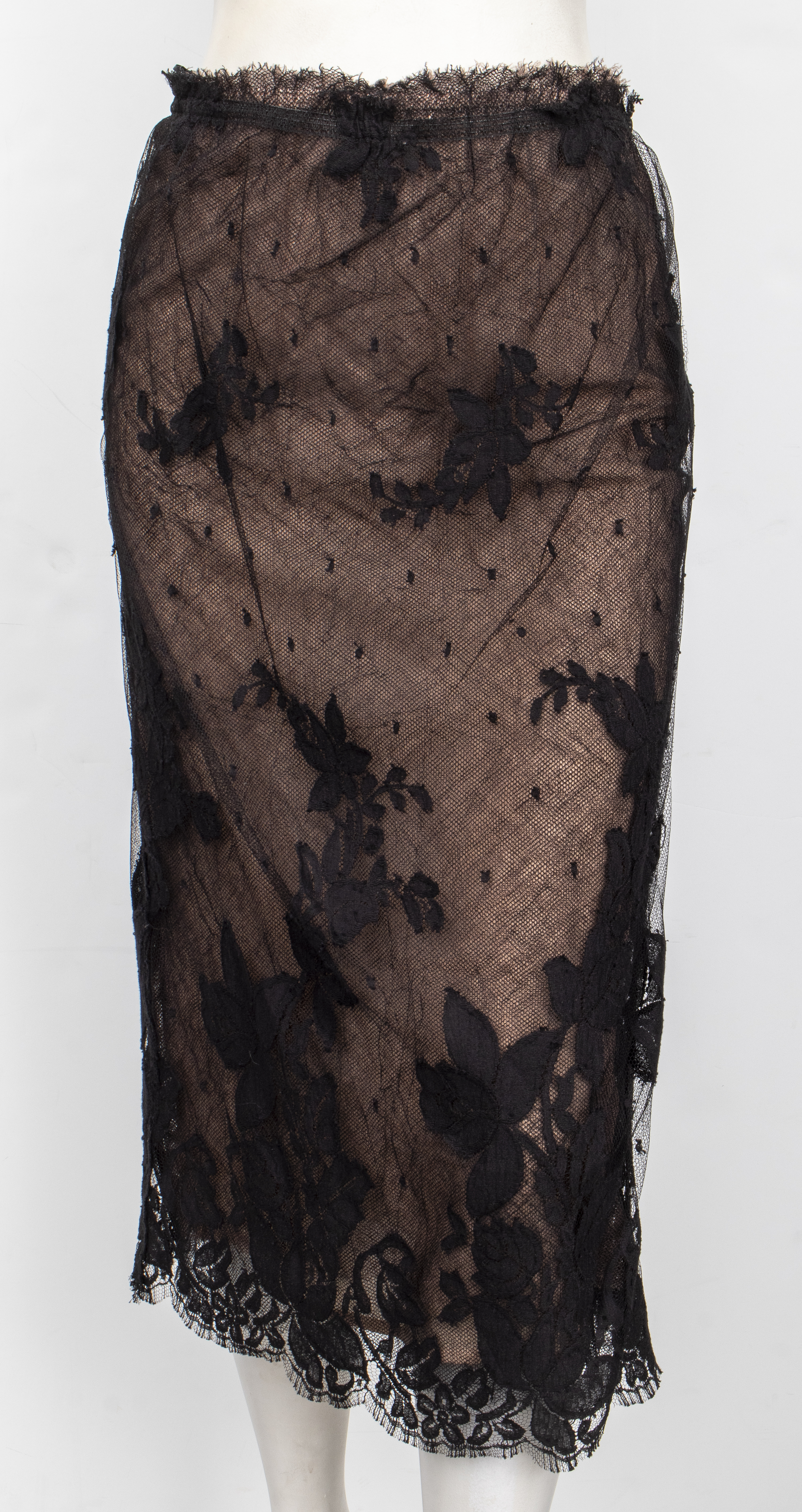 LANVIN SPRING 2008 LACE SKIRT