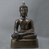 LAOS COPPER ALLOY FIGURE OF BU