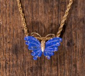 LAPIS AND FOURTEEN KARAT GOLD