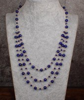 LAPIS AND FOURTEEN KARAT GOLD