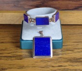 LAPIS AND YELLOW GOLD BRACELET