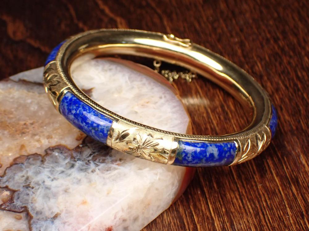 LAPIS LAZULI AND FOURTEEN KARAT