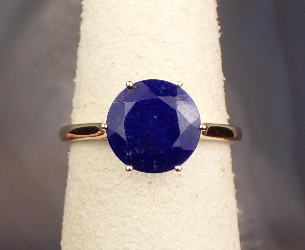 LAPIS LAZULI AND FOURTEEN KARAT