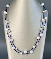 LAPIS LAZULI AND WHITE FRESH W