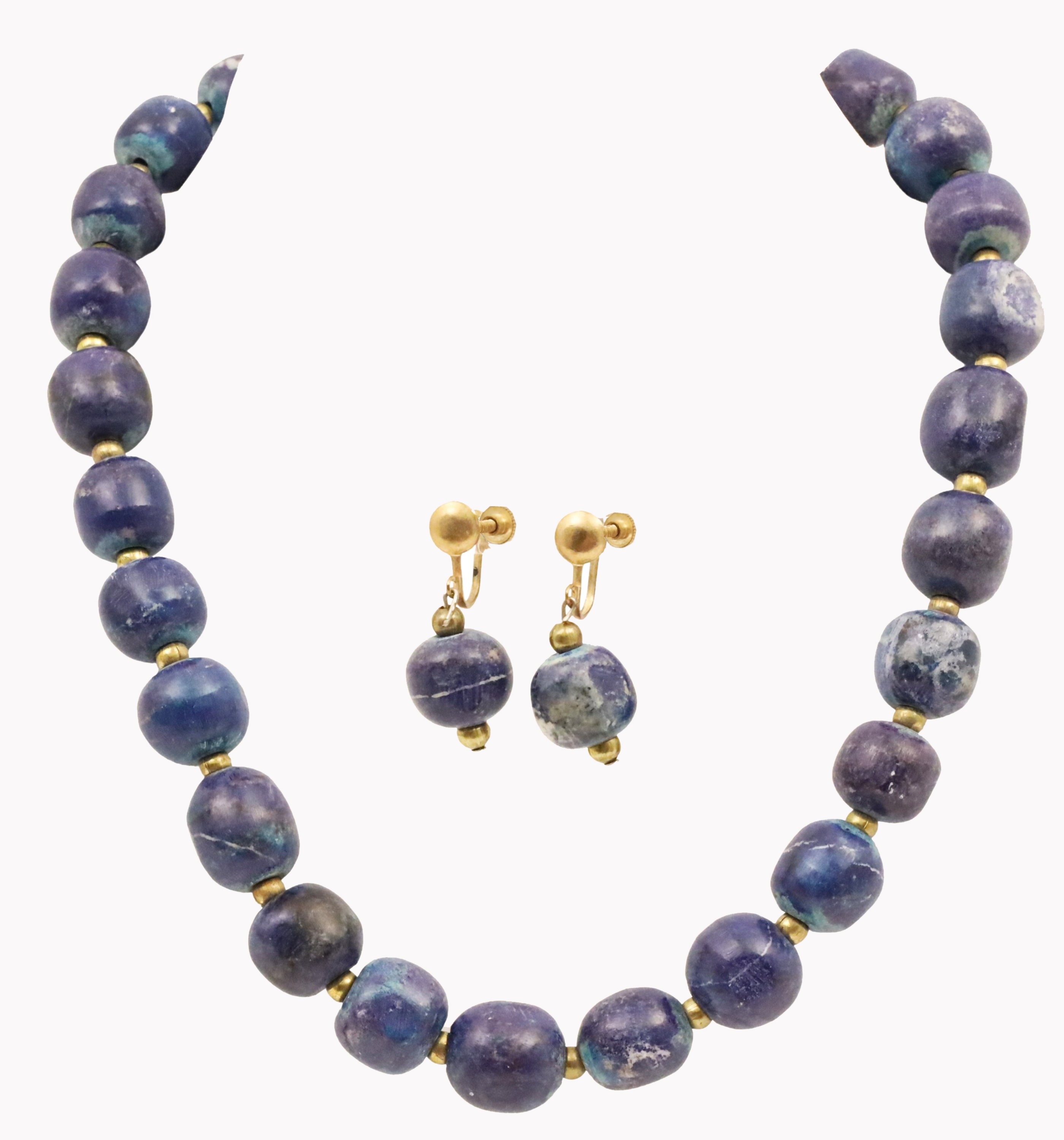 LAPIS LAZULI NECKLACE AND