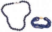 LAPIS LAZULI NECKLACE & BRACEL