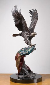 LARAN GHIGLIERI BRONZE SCULPTU