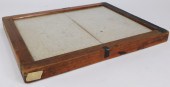 LARGE 11X14" WOOD CONTACT PRIN
