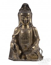 LARGE 17TH C. CHINESE MING GIL