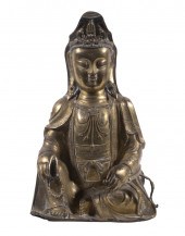 LARGE 17TH C. CHINESE MING GIL