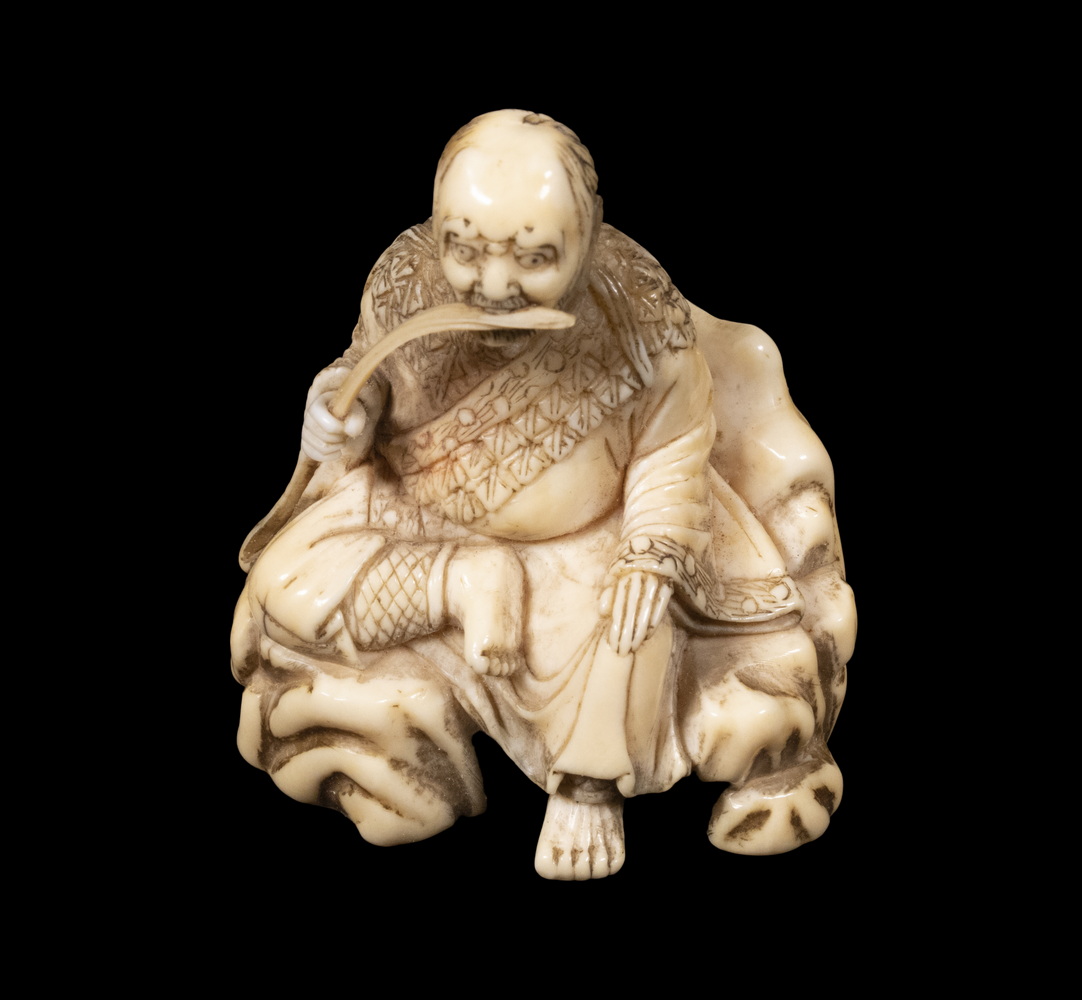 LARGE 18TH C. JAPANESE IVORY