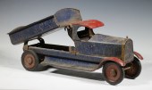 LARGE 1920S STEEL TOY DUMP TRU