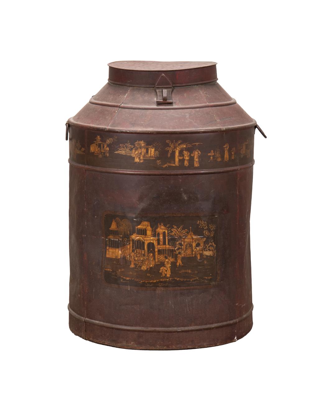 LARGE 19TH C. DUTCH CHINOISERIE