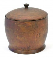 LARGE 19TH C. PAINT DECORATED