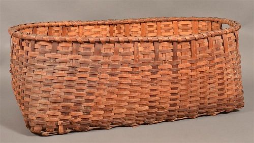 LARGE 19TH CENTURY OAK SPLINT