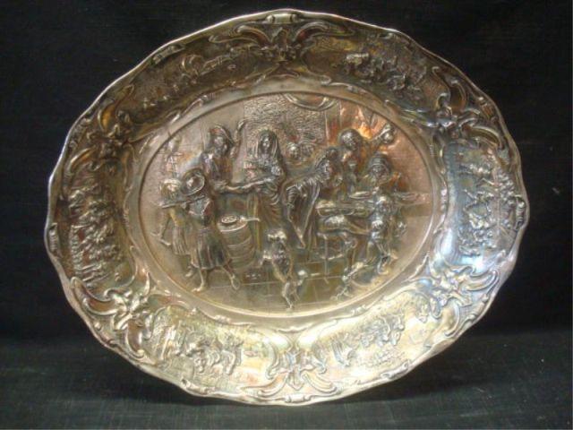 Large 800 Silver Bowl. Great