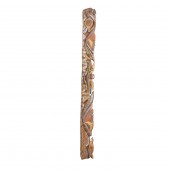 LARGE ABELAM POLYCHROME FIGURA
