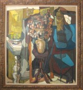 Large Absract "Blue still life