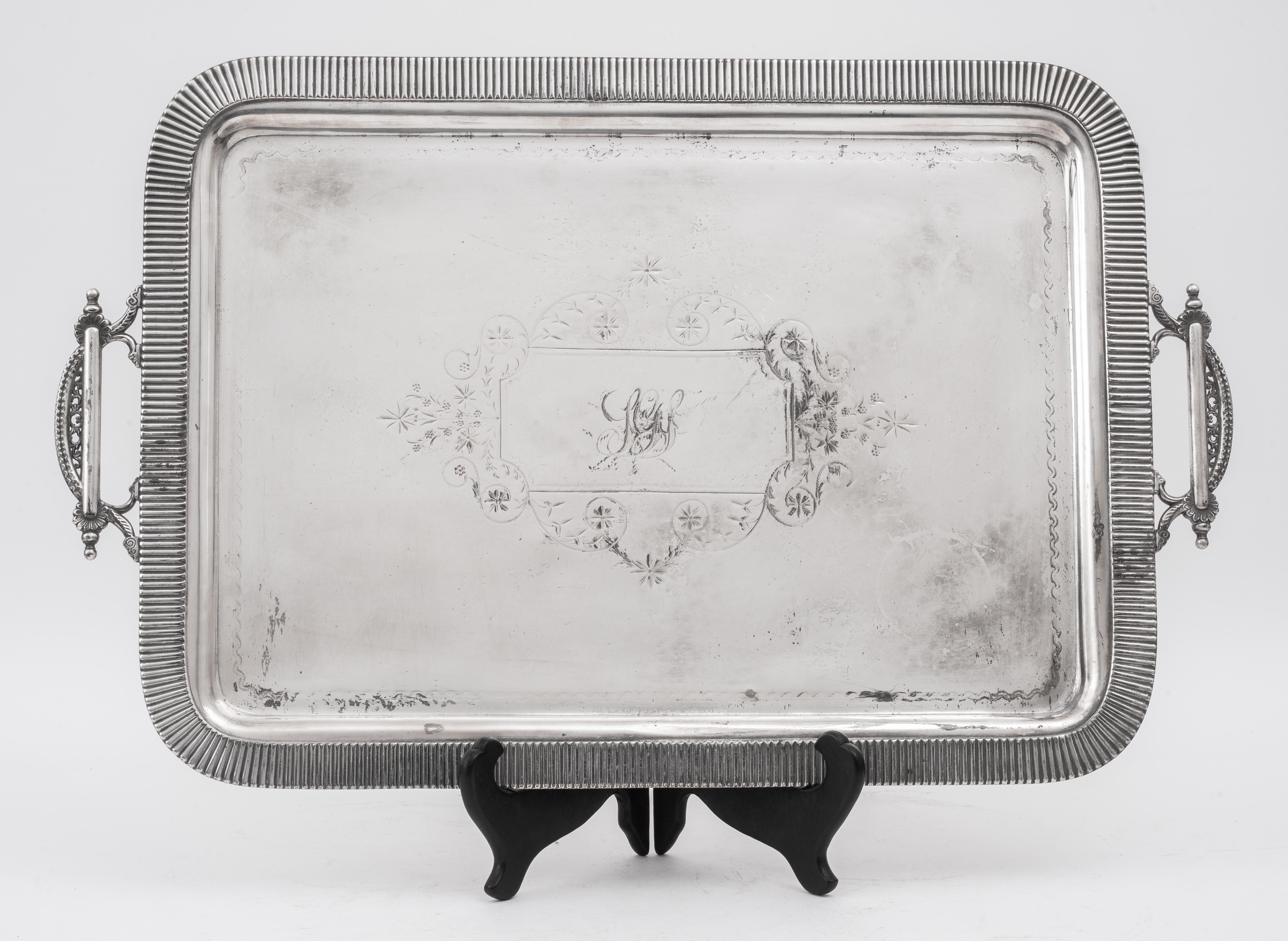 LARGE AESTHETIC MOVEMENT SILVER