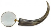 LARGE AFRICAN ANIMAL HORN MAGN