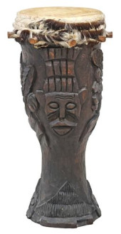 LARGE AFRICAN CARVED FIGURAL K
