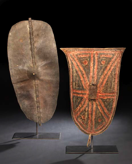 Large African Cured Leather