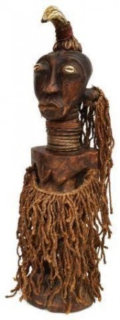 LARGE AFRICAN SONGYE NKISI POW