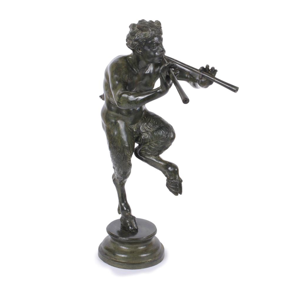 LARGE AFTER CLODION, ITALIAN BRONZE
