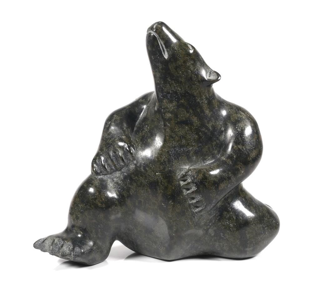 LARGE ALASKA INUIT BEAR ESKIMO