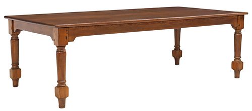 LARGE AMERICAN CARVED PITCH PINE