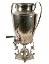 LARGE AMERICAN SILVER-PLATE HO