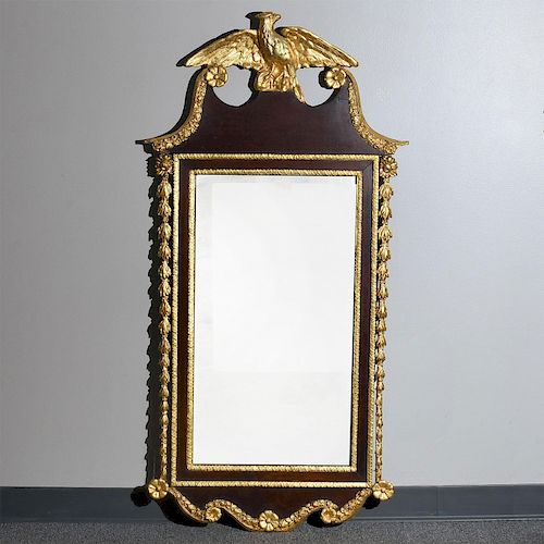 LARGE AMERICANA EAGLE WOOD AND